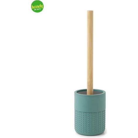 PORTASCOPINO THEA D.10XH35CM BAMBU / VERDE. (1/2)