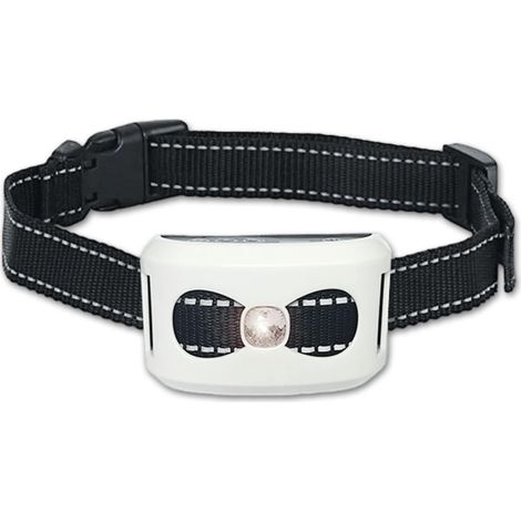 Collier anti-aboiement pour chien — Pour chiens de grande, moyenne et petite taille — Collier d'éducation rechargeable IP67 avec 7 niveaux de sensibilité réglables
