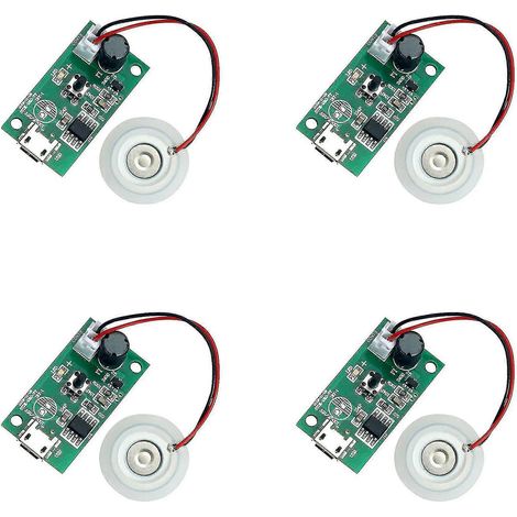 Transducteurs pour atomiseur à ultrasons de 20 mm, accessoires pour humidificateur et diffuseur - lot de 4 (1/5)