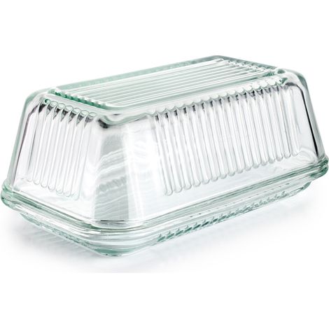 Ibili - Beurrier verre vintage 17x10 cm (1/3)
