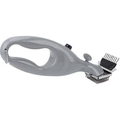 Brosse à vapeur pour barbecue, nettoyage en profondeur Portable, entretien facile, en acier inoxydable pour grilles en fonte et en céramique (1/5)