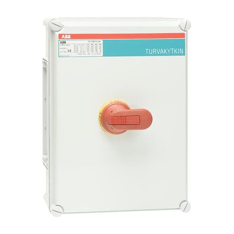 Inter en Coffret Plastique 160A 4P poignée R/J IP65 1SCA148618R1001 ABB F978148