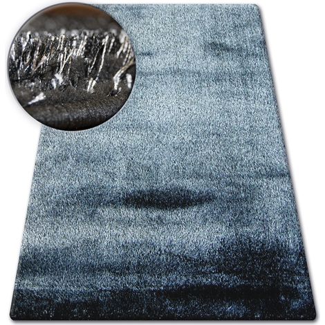 Carpet SHAGGY VERONA black/silver black 80x150 cm