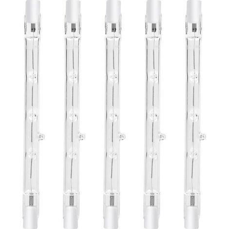 100w 118mm R7s Dimmable Halogen Pencil Bulb Warm White 2800k R7s Linear 1500lm Spotlight Ac220-240v For Home Lighting, Work, Security, Floor Lamp, Etc (1/3)