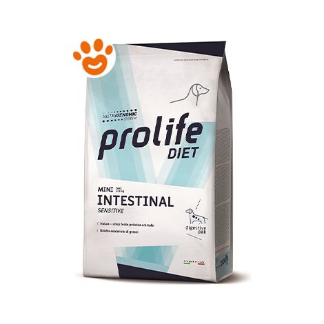 Prolife Dog Veterinary Mini Intestinal Sensitive - Prolife Dog Veterinary Mini Intestinal Sensitive - Sacco Da 5 Kg
