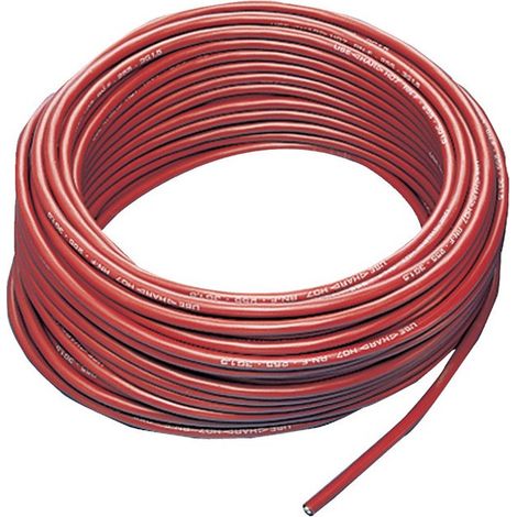 Cavo in gomma 450/750 V 50m H07RN-F 3x15 mm² rosso