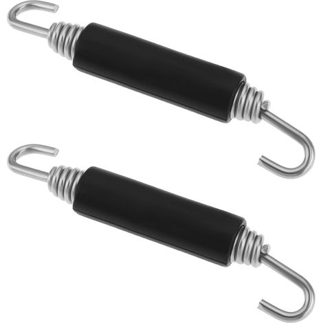 Lot de 2 ressorts d'extension d'échappement de moto 8,5 cm pour moto et scooter (1/5)