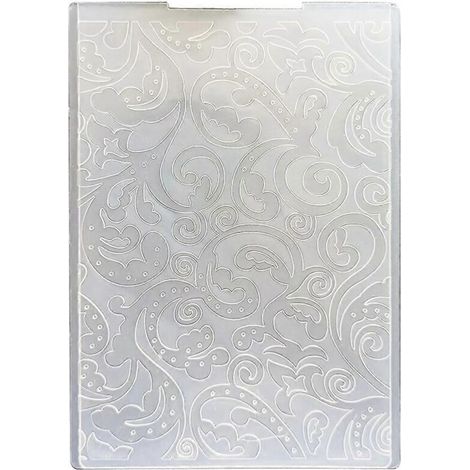 Modèles en plastique multifonctionnels pour gaufrage – Feuilles de motifs botaniques, dossiers à gaufrage irrégulier
