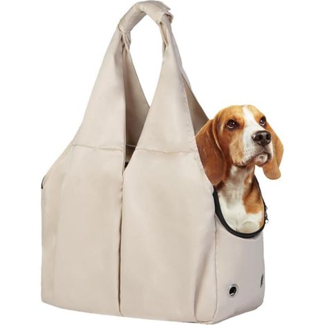 pour Voyages et Sorties – Sac de Transport Respirant pour Chien Chat et Chiot avec 4 Grandes Poches (1/5)