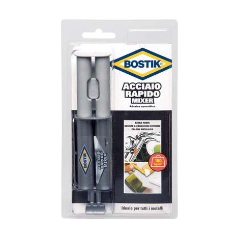 BOSTIK ACCIAIO RAPIDO MIXER - ML 24- 4 pezzi