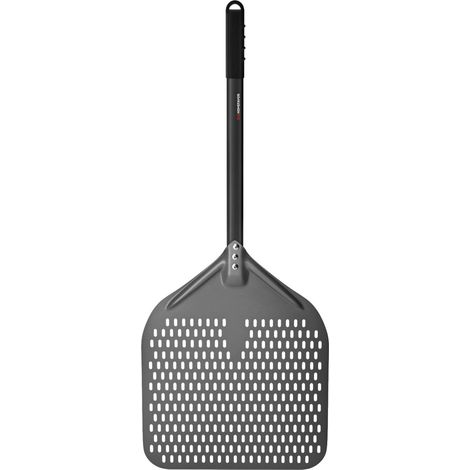 Pelle à Pizza Perforée, Pelle à Pizza, 14 pouces Pizza Paddle en Aluminium Anodisé Dur avec Résistance Aux Hautes Températurespour (1/5)
