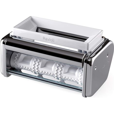 Marcato AR-150-OLI Atlas 150 Accessorio Ravioli per Macchina Pasta Manuale Ravioli 45 mm Made in Italy colore Inox (1/5)