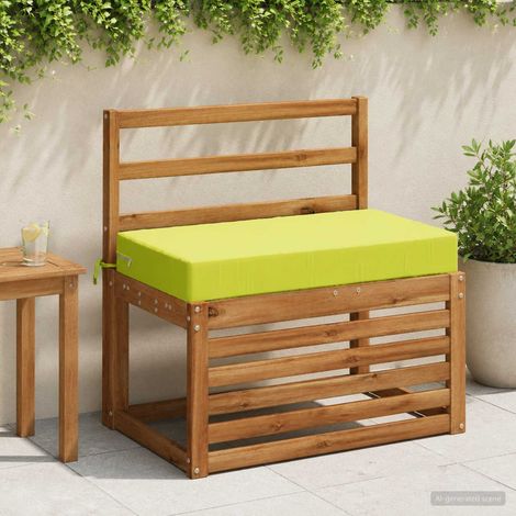vidaXL Back Cushion SOEST 100% Polyester Bright Green 70 x 40 x 10 cm (1/5)