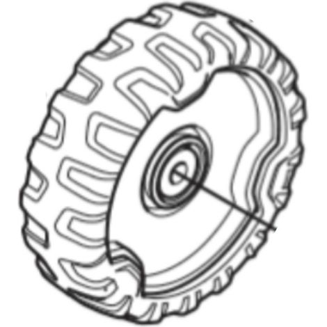 Roue avant tondeuse Husqvarna LC353