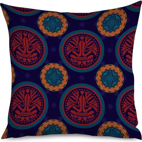 Housse de Coussin with motifs renards, espiègle ethnique (1/5)