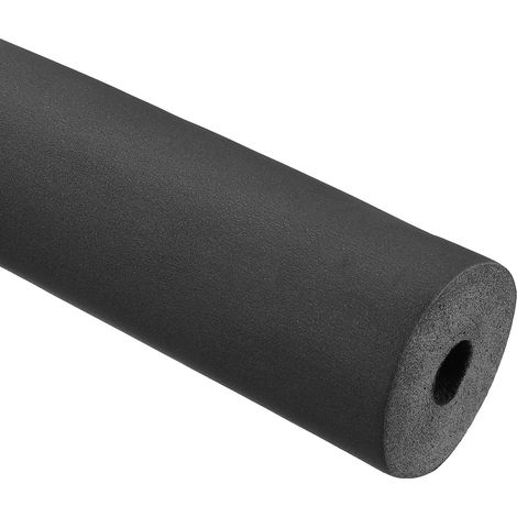 Tuyau D'Isolation En Mousse Noir 1900 x 74 x 34mm 74.8 x 2.9 x 1.3 Pouce Épaisseur 20mm 0.8Pouce Caoutchouc et Plastique (1/5)