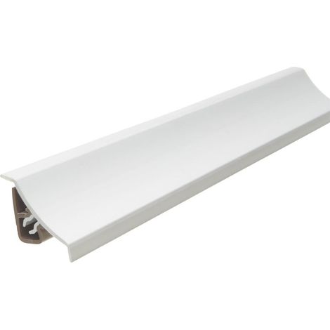 Primo Wandanschlussleiste 260 cm, 23 x 25 mm, weiß Leisten