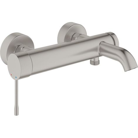 Grohe Essence - Grifo de bañera, supersteel 33624DC1