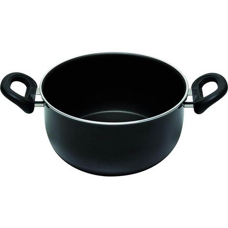 Casseruola Firenze con 2 manici Cm 20 nero (1/4)