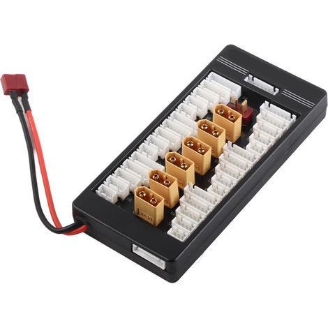 Carte de charge parallèle équilibrée 2-6S LiPo avec connecteur T pour chargeur de batterie RC IMAX B6/B8 UN A6 V1 (1/5)