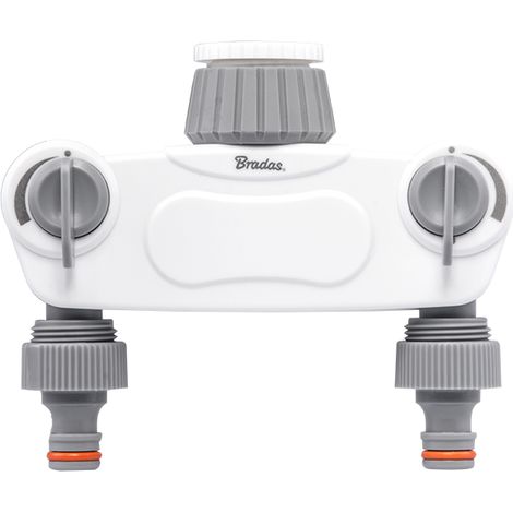 Distributore Preis-Zone de 2 vie con valvole su el rubinetto 1" con riduzione 3/4" 1557