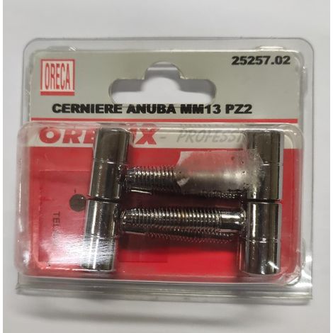 ORECA - CERNIERE ANUBA 13MM 2 CORPI