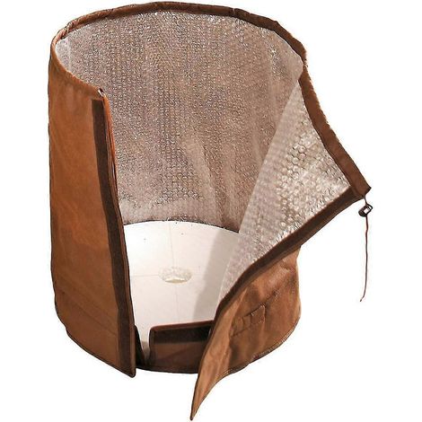 Protection thermique pour pots de fleurs, protection hivernale, protection contre le froid et le gel 50 x 70 cm (1/5)
