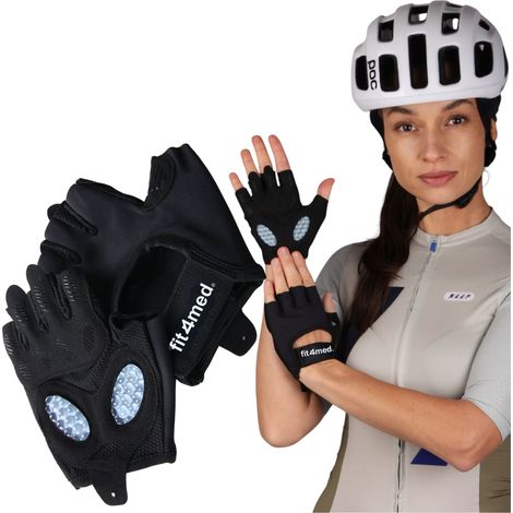 Unisex-Fingerlose Sport-Radhandschuhe aus Leder für Fitnessstudios