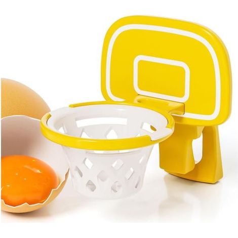 1 Séparateur d'œufs,Plastique,Dessin panier de basket,Séparation efficace,Cuisine (1/5)