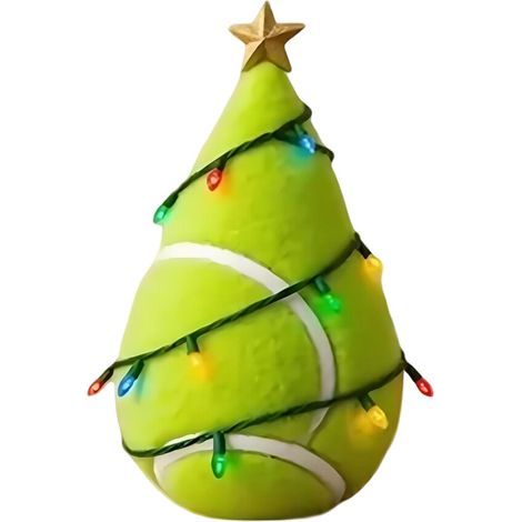 Arbre de noël en résine avec guirlande lumineuse colorée,-Vert