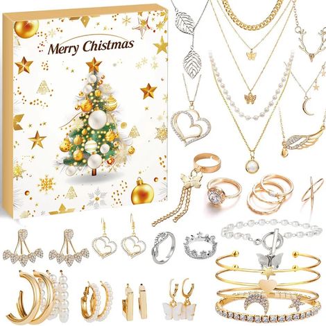 Calendrier de l'Avent Bijoux Élégants 2024 – Coffret Surprise (1/5)
