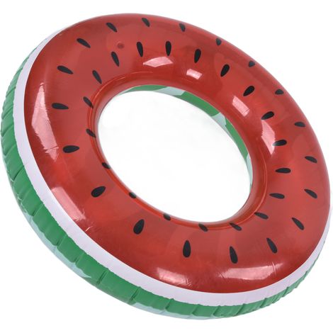 Aufblasbare PVC-Wassermelonen-Schwimmhilfe, Schwimmring für Erwachsene, Wassersportausrüstung (Lieferung ohne Gas) (1/5)