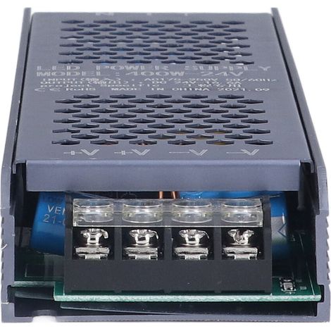 400W 24V 16,6A Schwarzes LED-Transformator-Set, wasserdichtes Schaltnetzteil, LED-Streifentreiber, AC175-250V-Konverter, magnetischer langer LED-Streifen (1/5)