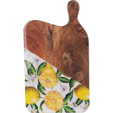 Signes Grimalt Table de cuisine Table Citons Boîtes et plateaux Multicolore 19x35x2cm 16864