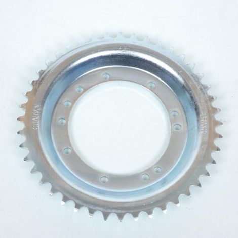 Couronne de transmission pour mobylette Peugeot 103 44 dents pas (1/2)