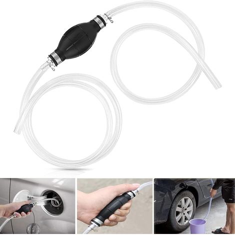 Manuelle Siphon-Transfer-Siphonpumpe, Kraftstoff-Siphonpumpe, manuelle Kraftstoffpumpe, für Autozubehör (1/5)