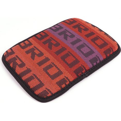 Car armrest box mat, center armrest box heightening pad, BRIDE car interior armrest mat, foam cushion - orange (1/4)