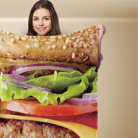 Personalisierte, humorvolle Tischdecke BL656-4, 80x100 cm, weicher Stoff, zur Tischdekoration oder als lustiges Geschenk. (1/3)