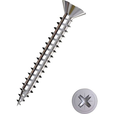 Connex Universalschrauben 3.5 x 30 mm PZ 2 Senkkopf - 20 Stk. Holzschrauben