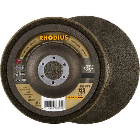Disque non-tissé compact Rhodius VKSS WS 2 pièces (1/2)