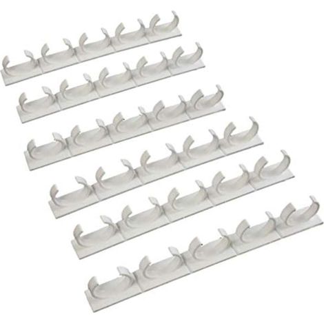 Spice Clips 30 strisce Organizer per spezie Contiene 30 barattoli di spezie - Organizer per dispensa e armadietto Porta spezie adesivo 3M