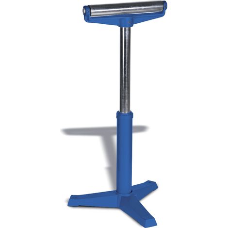Holzstar – Servante à rouleau 400 kg – Support réglable en hauteur pour pièces lourdes – Compatible scies circulaires et à ruban – En fonte durable (1/3)