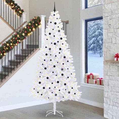 vidaXL Árbol de Navidad artificial con 300 LED 300 cm PVC y Acero (1/5)