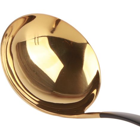 Cuillère à Soupe Ronde en Acier Inoxydable 304 pour Cuisine et Table