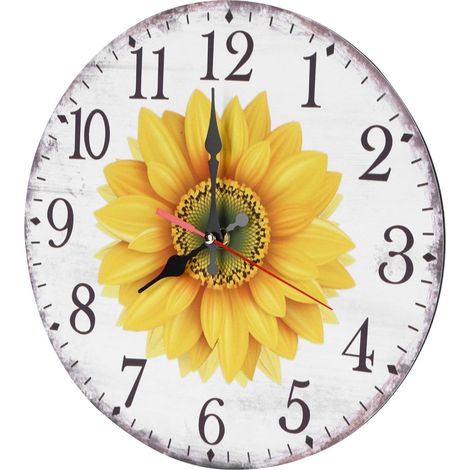 Horloge Murale - 30 Cm - Style Rétro Européen - Silencieuse - Pour Salon Chambre Bureau Salle À Manger - 1 Pièce (1/5)