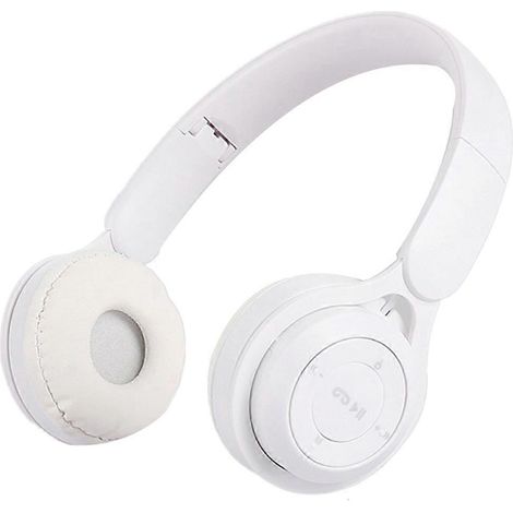 Kabelloses Bluetooth-Headset, tragbar, faltbar, Kinder-Headset, Weiß (1/5)