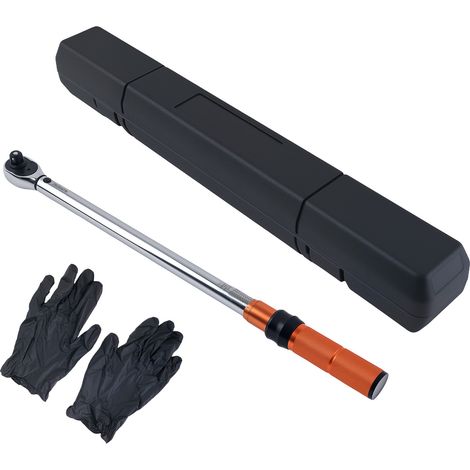 Industrial Torque Wrench 65-350Nm for Car Maintenance with Case 1/2 Sq Drive NEW (1/4)