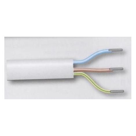 Câble électrique 0.75mm² blanc 3 conducteurs - SOMFY -