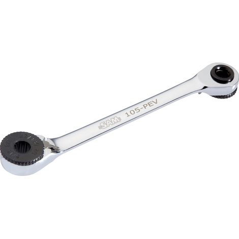 Clé à cliquet 1/4 x 5/16 pouce SAM en Acier chrome vanadium ( Prix pour 1 ) (1/2)