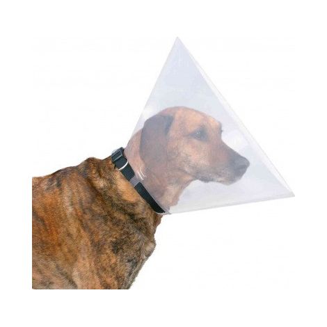 Kruuse Transparent Isabelto Necklace Buster Click, 25 cm, cani da 25 a 30 kg, 10 unitМК